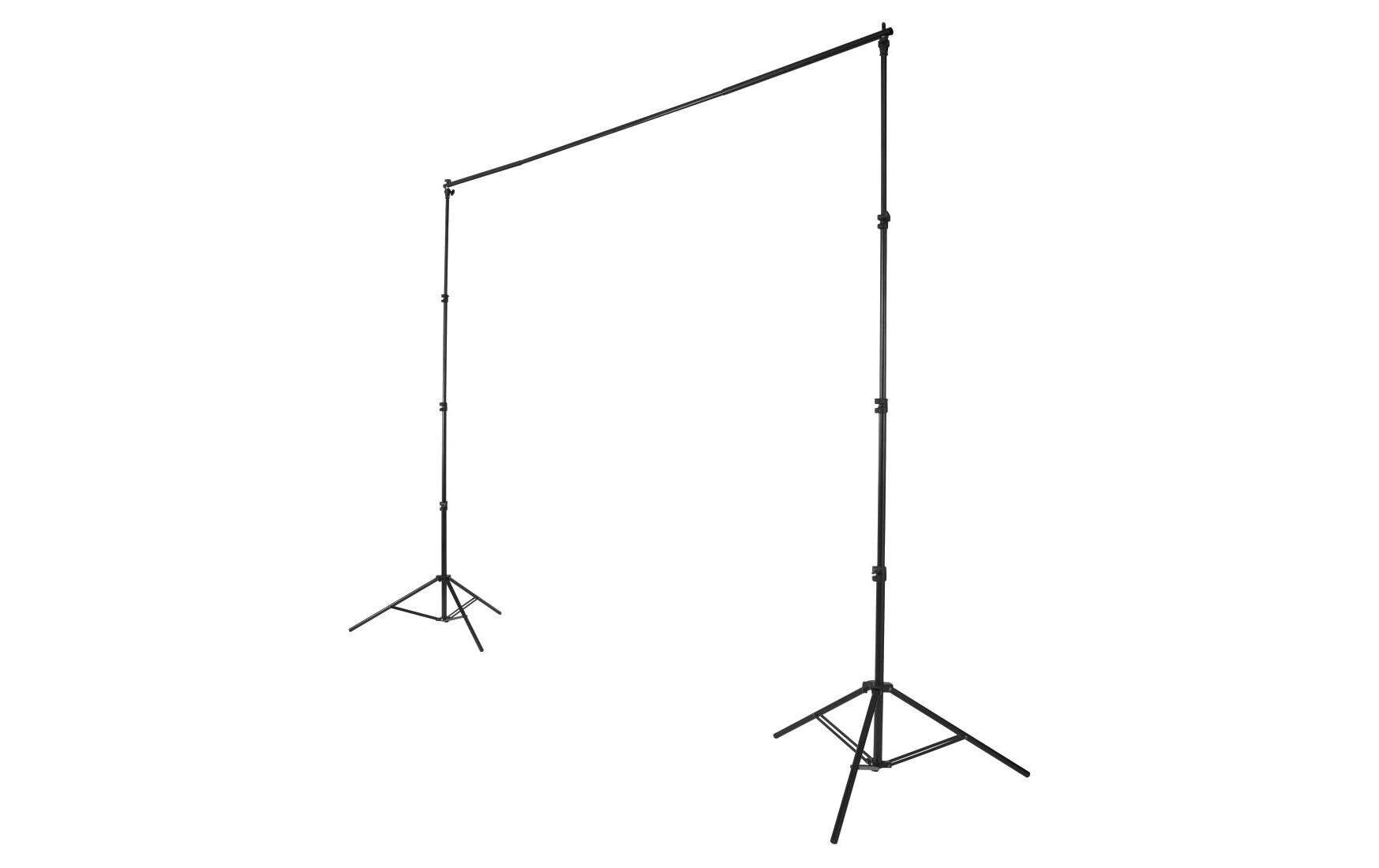 Hintergrundsystem für Studio und unterwegs, 158-295 cm<br>Foto-Hintergrundsystem für Studio und unterwegs, 158-295 cm, ausziehbar