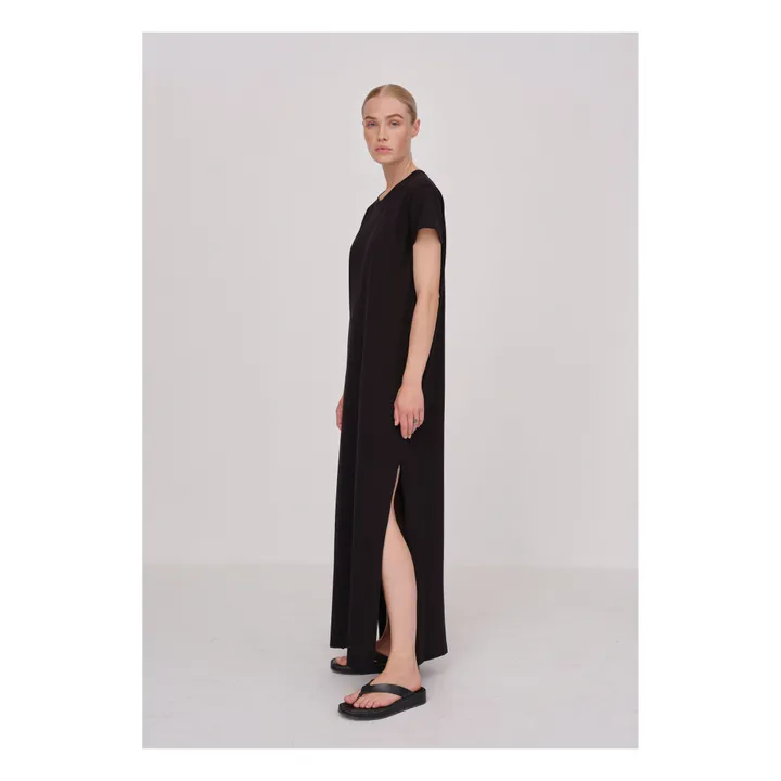 HERSKIND Robe Rachael Coton Bio | Noir
