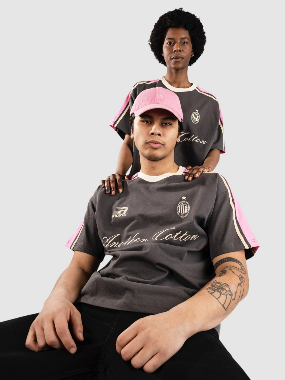 Another Cotton Lab Another Oversize Raglan Cotton Jersey T-Shir off white