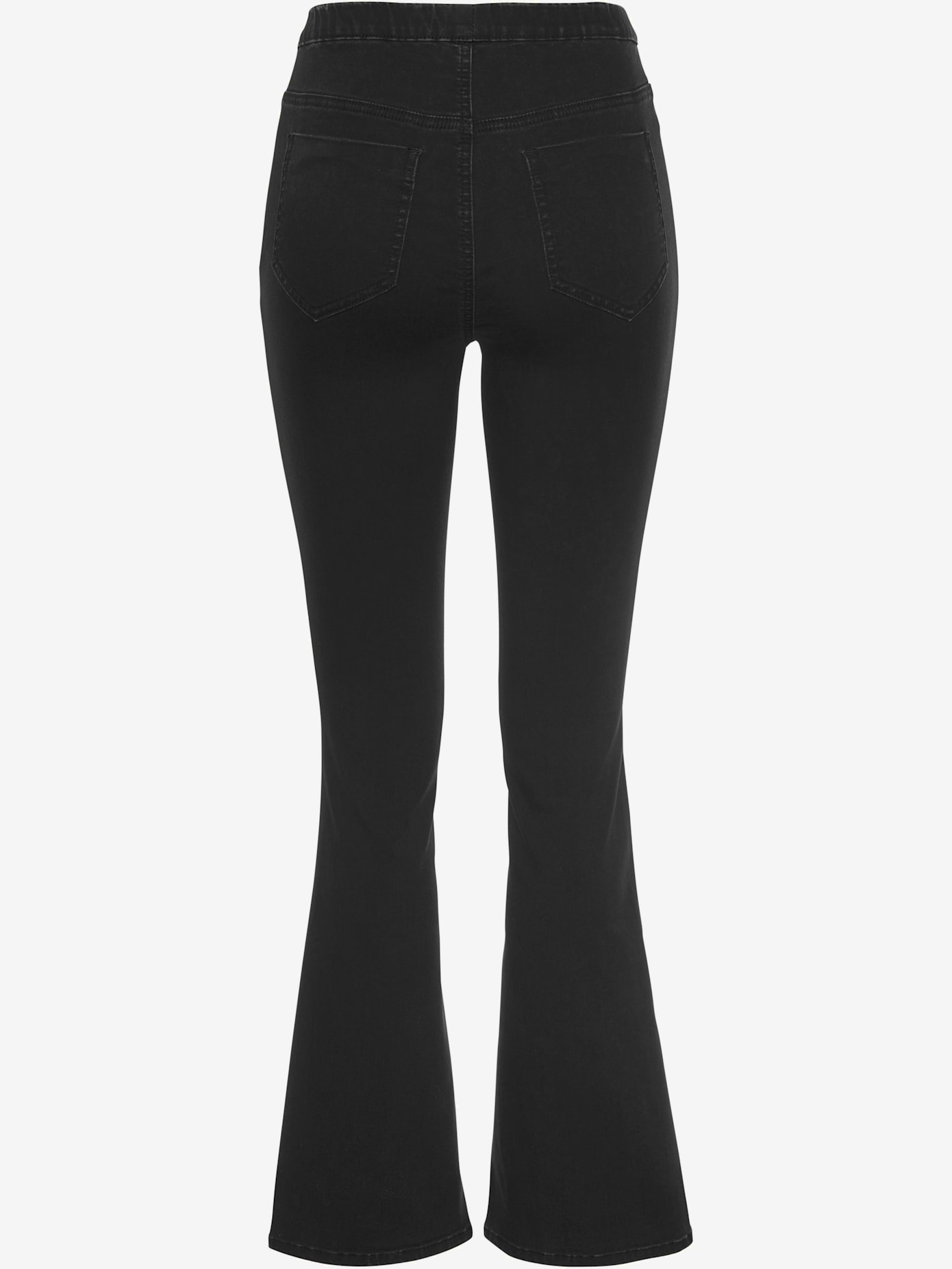 Jegging avec jambes évasées