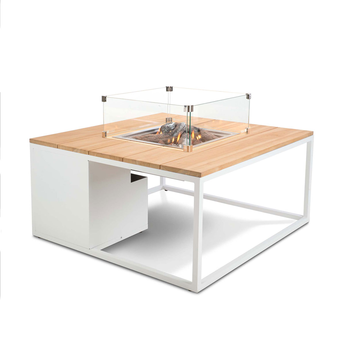 Cosi Fires Cosiloft 100 vuurtafel - White/Teak