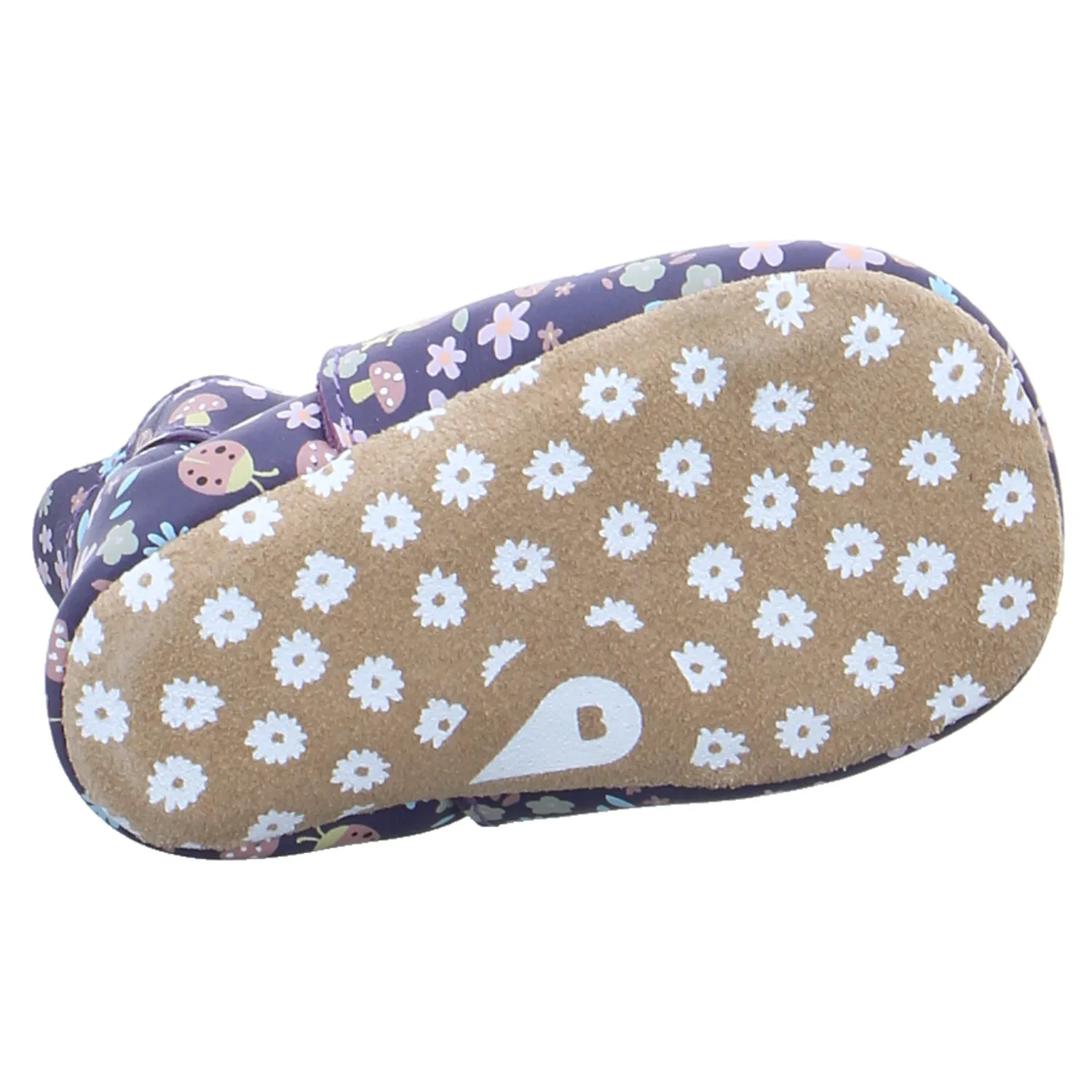 BOBUX Krabbelschuh Violette Leder