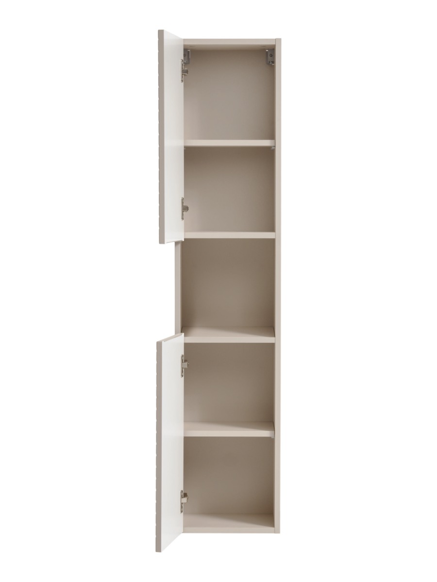 Comad Viva Cashmere kolomkast met visgraatfront 30x25x140cm taupe