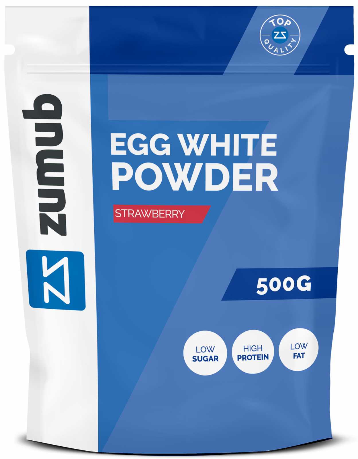 Proteína em pó de clara de ovo Zumub 500g