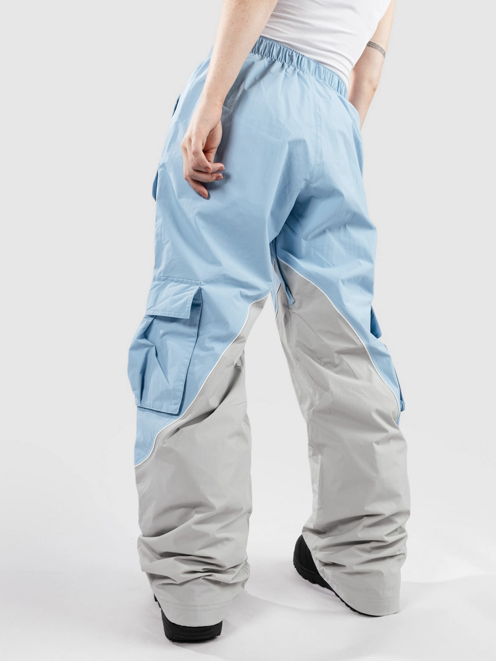 Empyre Lucky Duck Blocked Pants blue bell