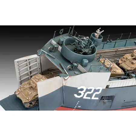 Revell US Navy Landing Ship Medium (Bofors 40 mm gun)