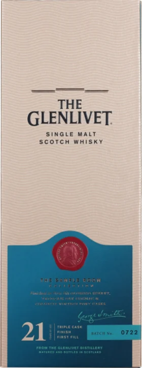 THE GLENLIVET 21 YEARS SINGLE MALT 70CL