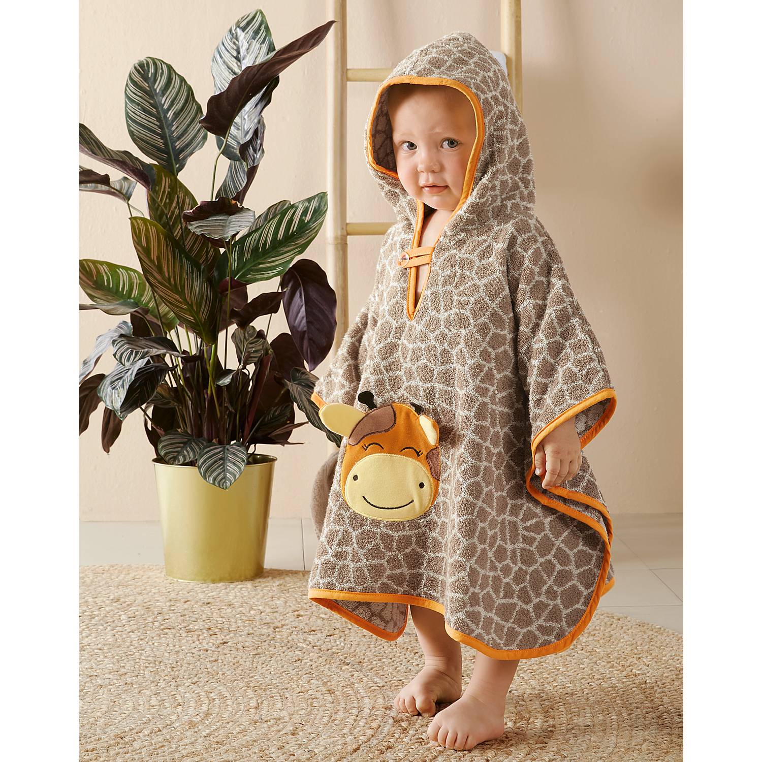 Erwin Müller Walk-Frottier Kinder-Poncho 