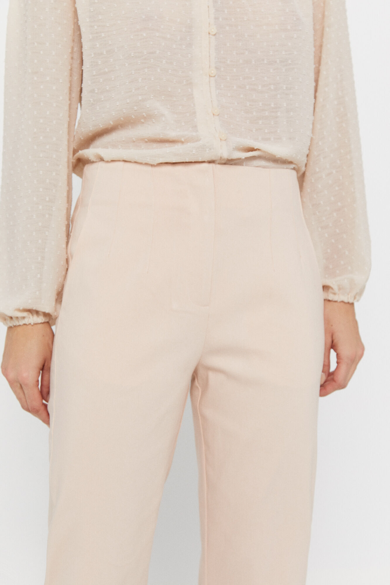 Calça jeans skinny - Rosa