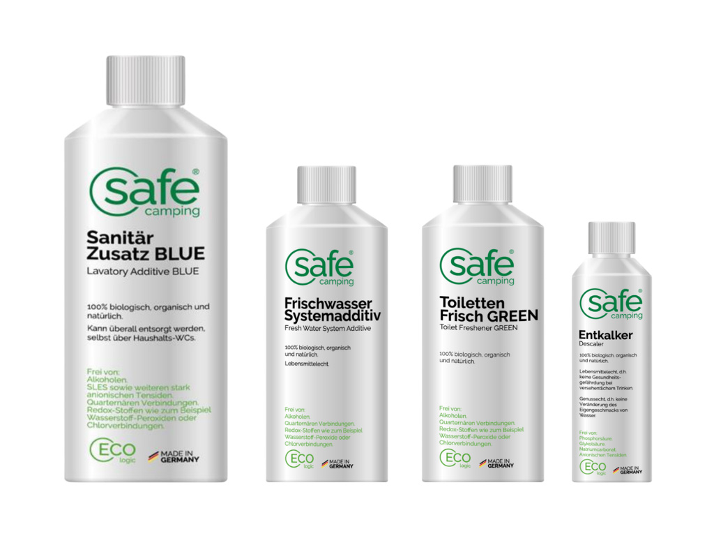 Safe Camping tankhygiëne-verzorgingsset