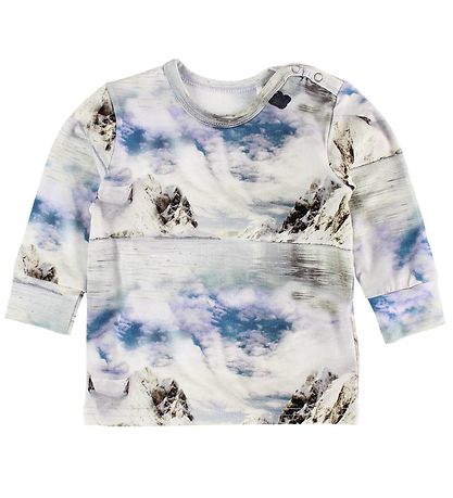 Freds WoRød Bluse - Creme m. Isbjerge