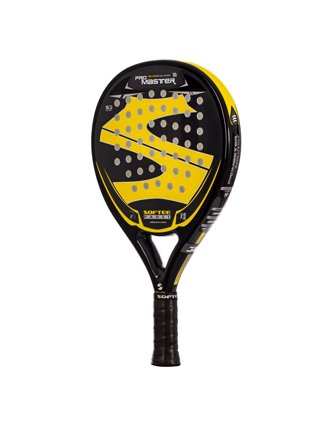 Raquete de Padel Softee Pro Master Evolution Yell.