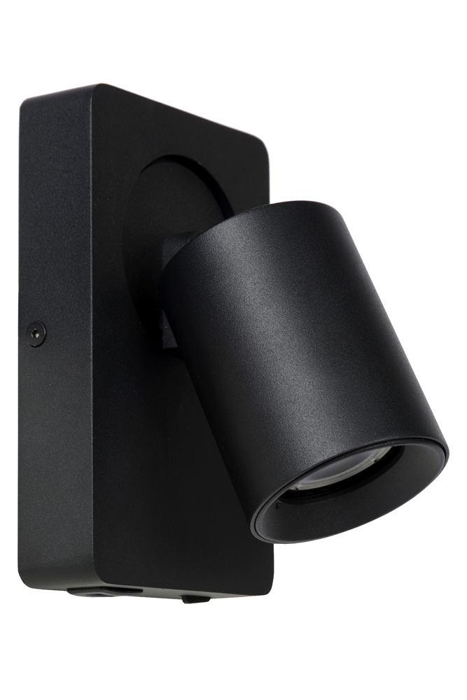 Lucide Nigel wandlamp 1x 5W zwart