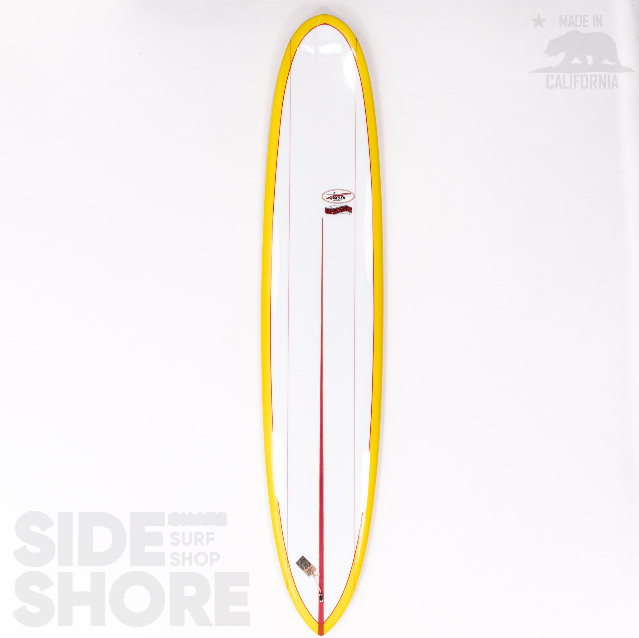 Hansen Surfboards Superlight - Tint Yellow   Polish - 9'6 x 22 5/8
