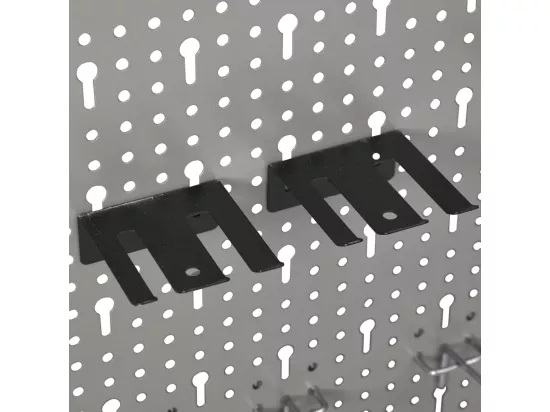 Prolenta Premium - Panneaux perforés muraux 4 pcs 40x58 cm Acier