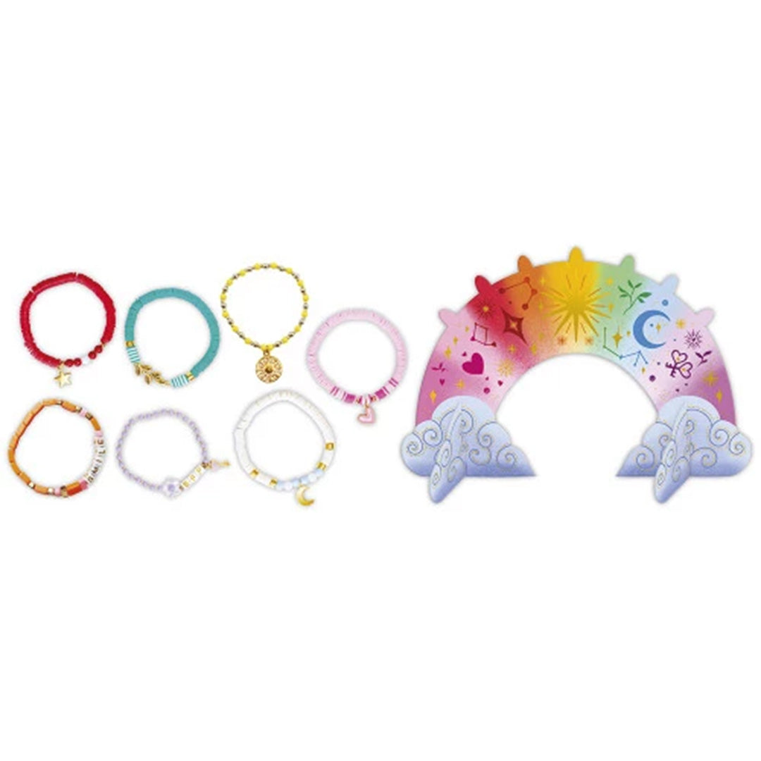 Janod sieraden maken regenboog - 7st