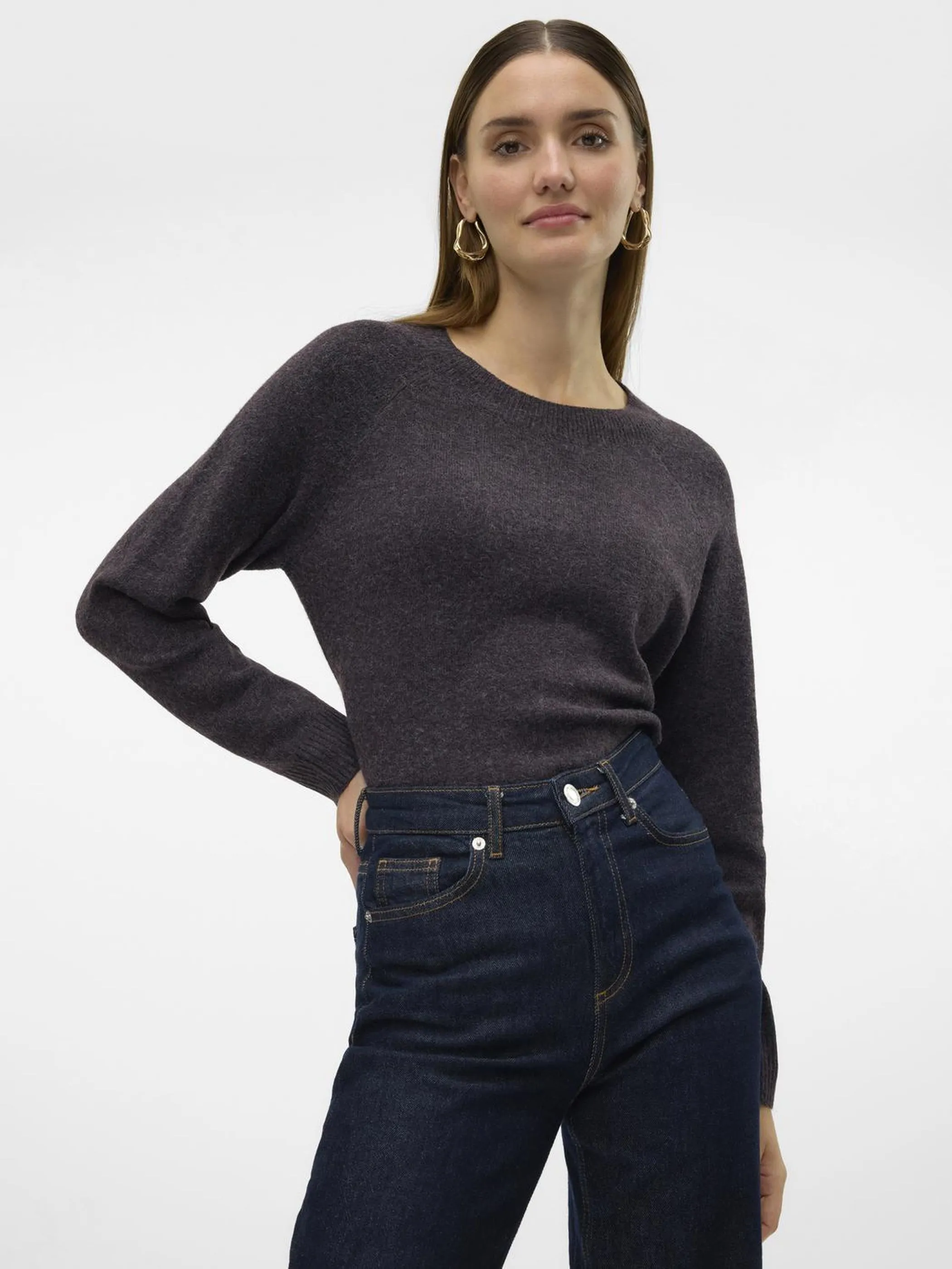 Vero Moda VMDOFFY LS O-NECK BLO Pullover