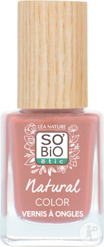 So'Bio Étic Natural Color Vernis À Ongles 45 Rose Pivoine Flacon 11ml