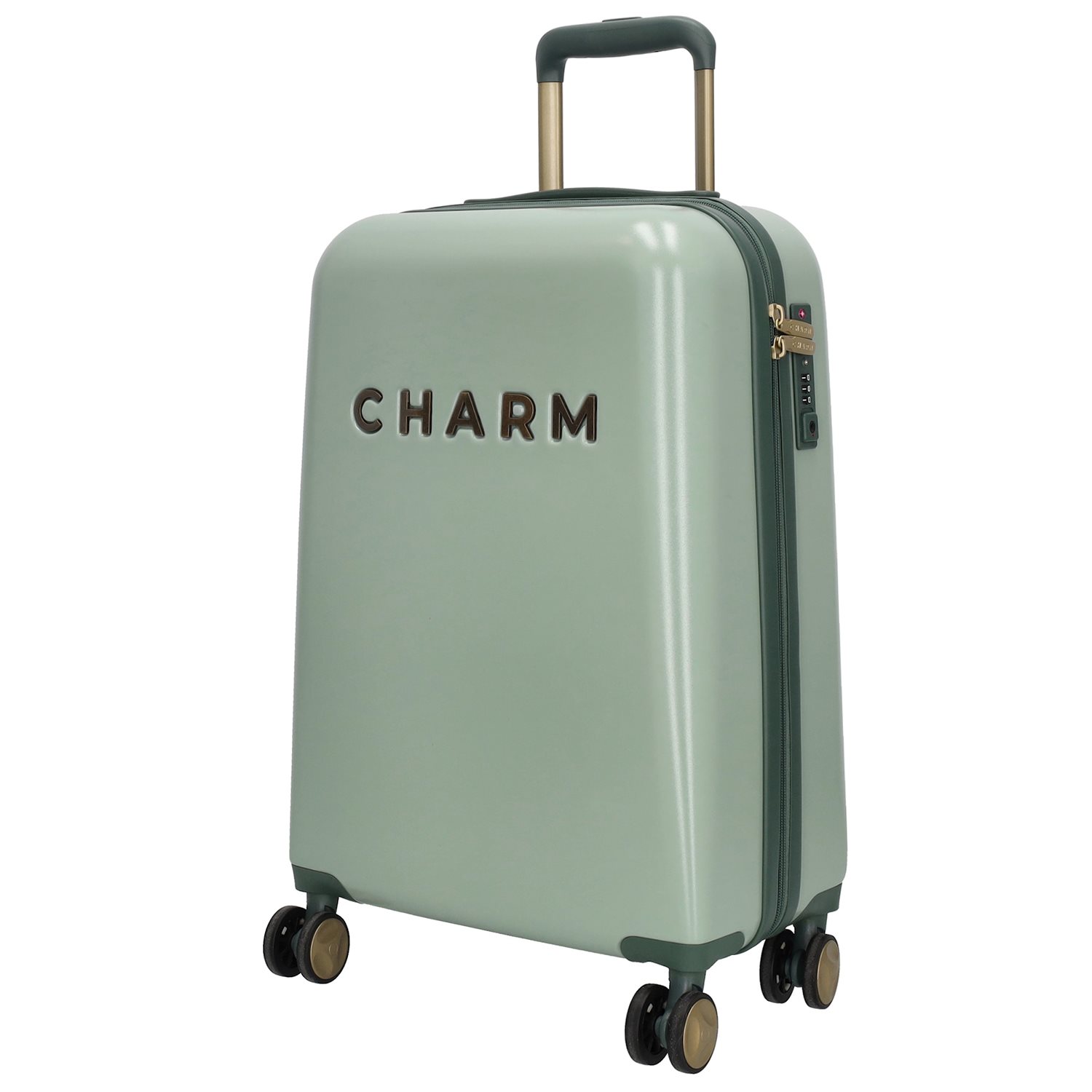 Charm London Travel Trolley S lichtgroen