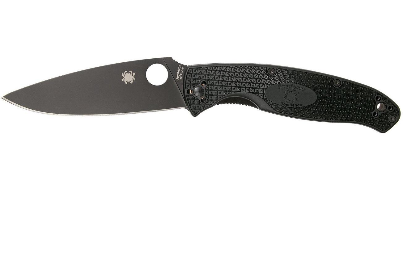 Spyderco Resilience Lightweight Black C142PBBK FRN zakmes