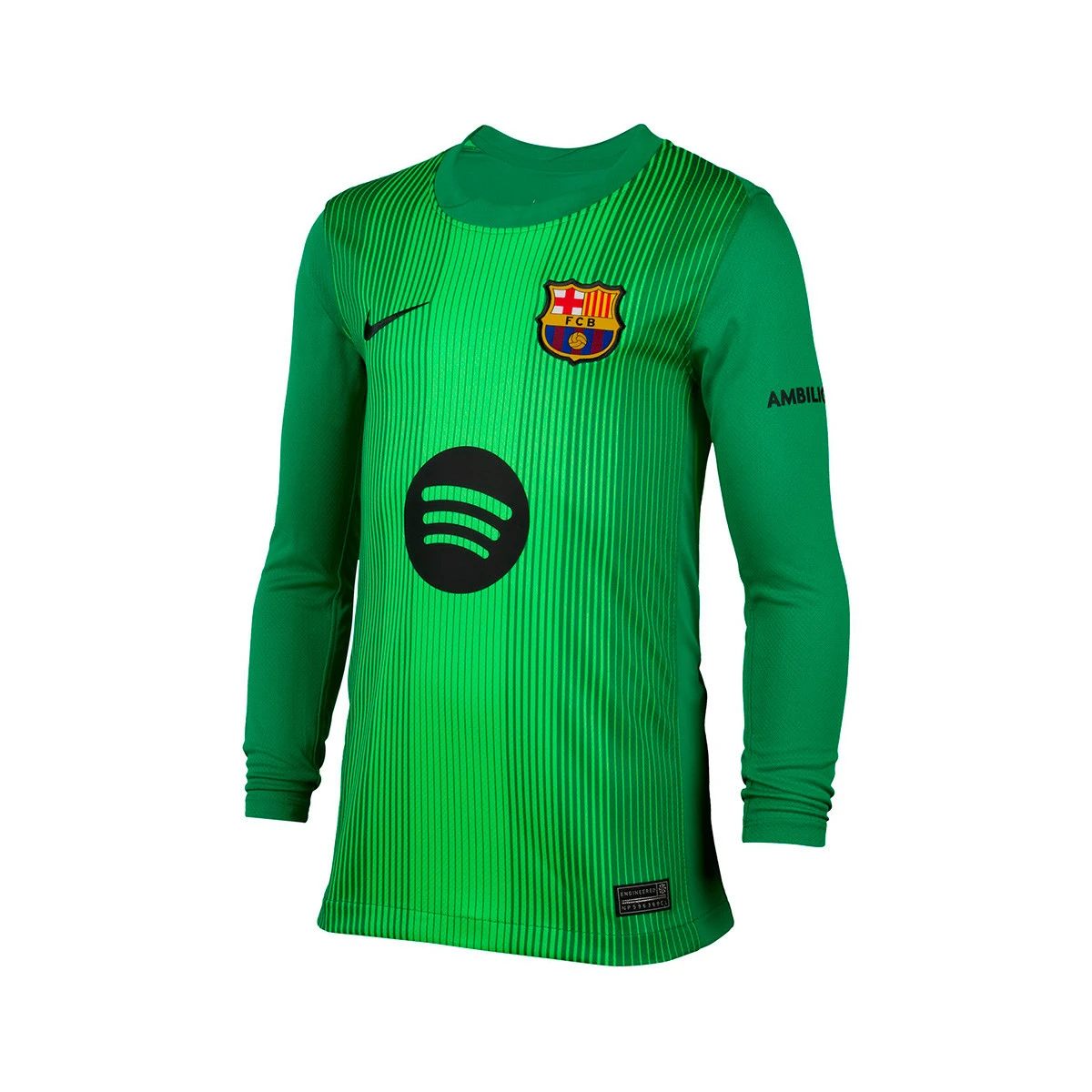Camisola Nike FC Barcelona Primeiro Equipamento Guarda-redes M/L 2025-2026 Criança