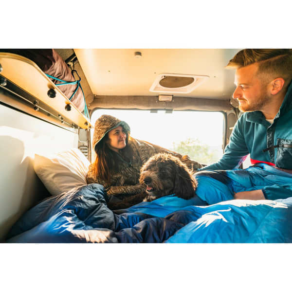 Sac de couchage KELTY HOODLIGAN BLANKET TRELLIS/BACKCOUNTRY PLAID