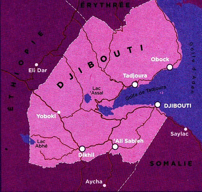 IGN - DJIBOUTI 1 200 000