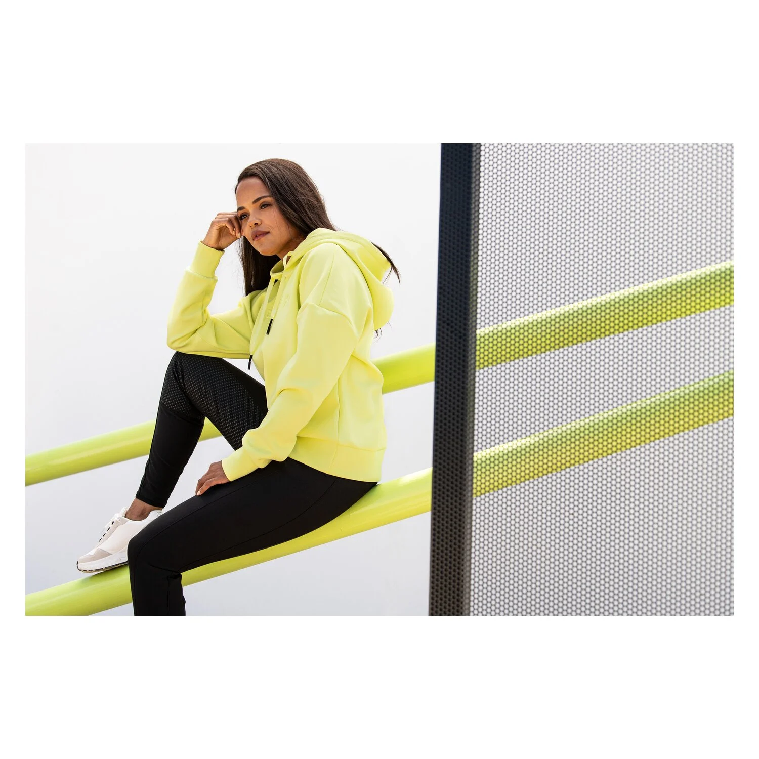 PIKEUR Athleisure Hoodie  - lime - 32