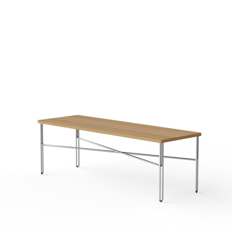 Nine Inline salontafel 120x40 naturel eiken