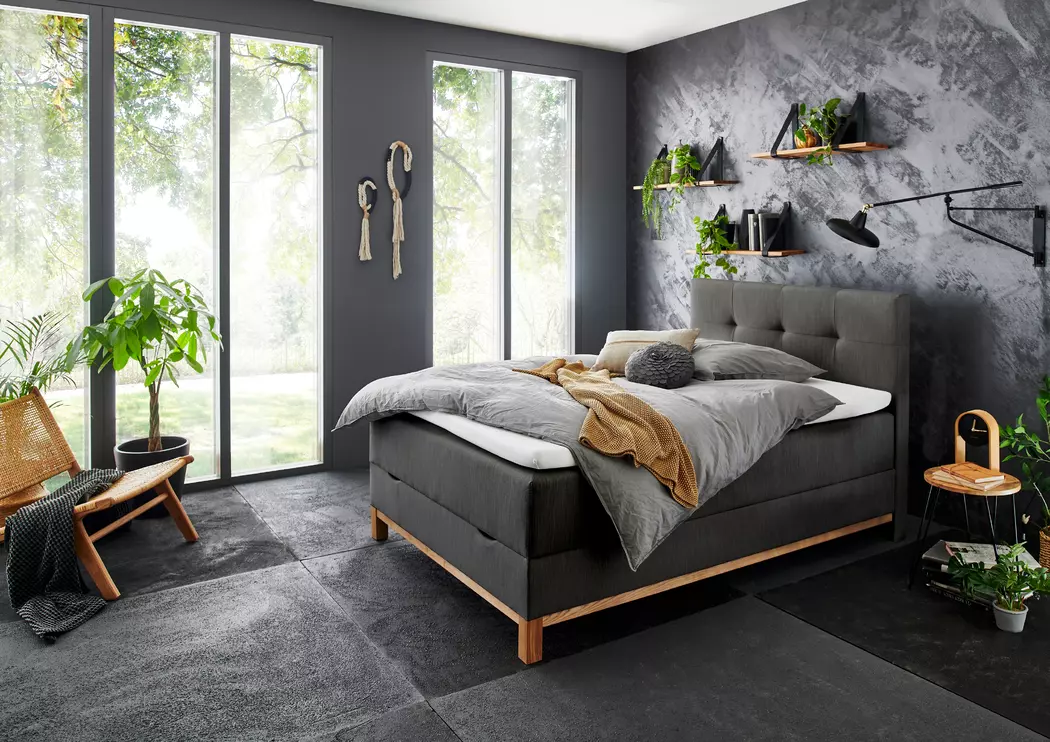 Boxspringbett Catania 140 x 200 cm