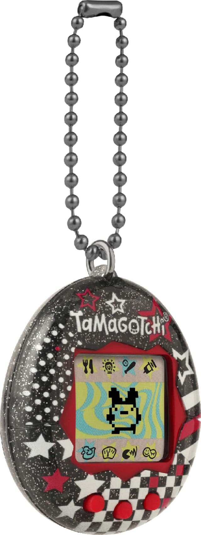 Tamagotchi elektronisk babydukke (Rock Glitter case)