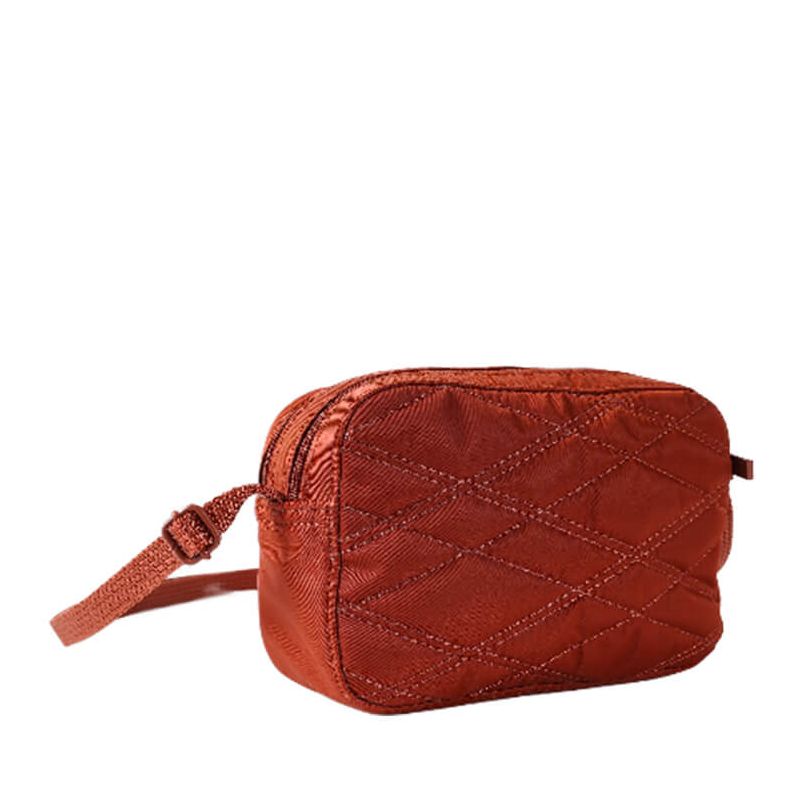 Sac bandoulière Maia 19 cm New Quilt Brandy Brown