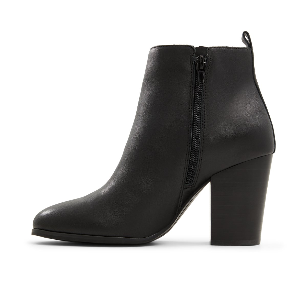 LUCA FERRI-Wylenna-Bottines Habillées - Talon Bloc - Noir