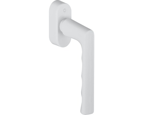 Hoppe SecuForte raamkruk 11701353 Hamburg 0700/UD9020 wit, stiftlengte variabel 32-42 mm, incl. bevestigingsschroeven