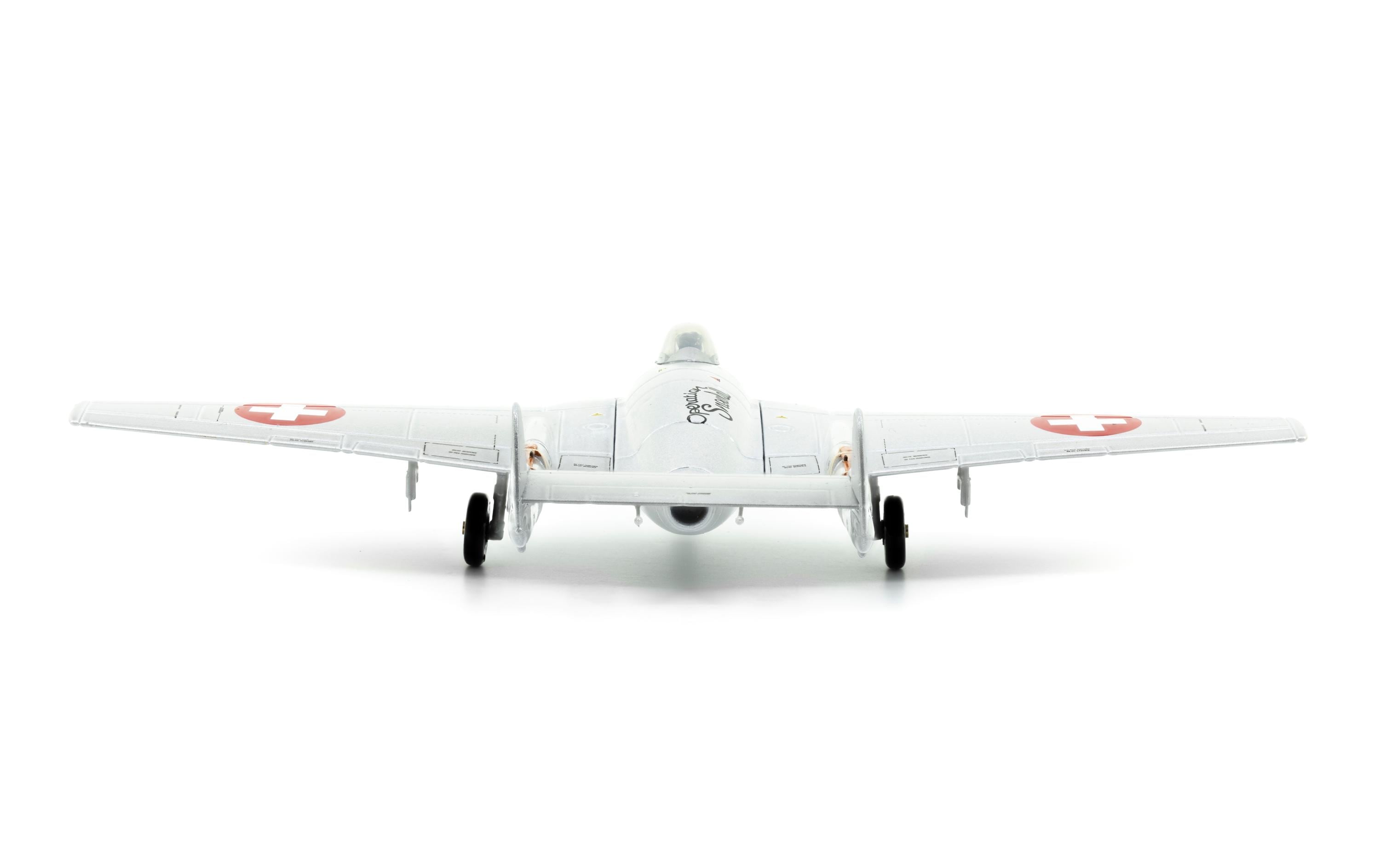 Vampire DH-100 Mk.6 J-1048 1:72Modellflugzeug