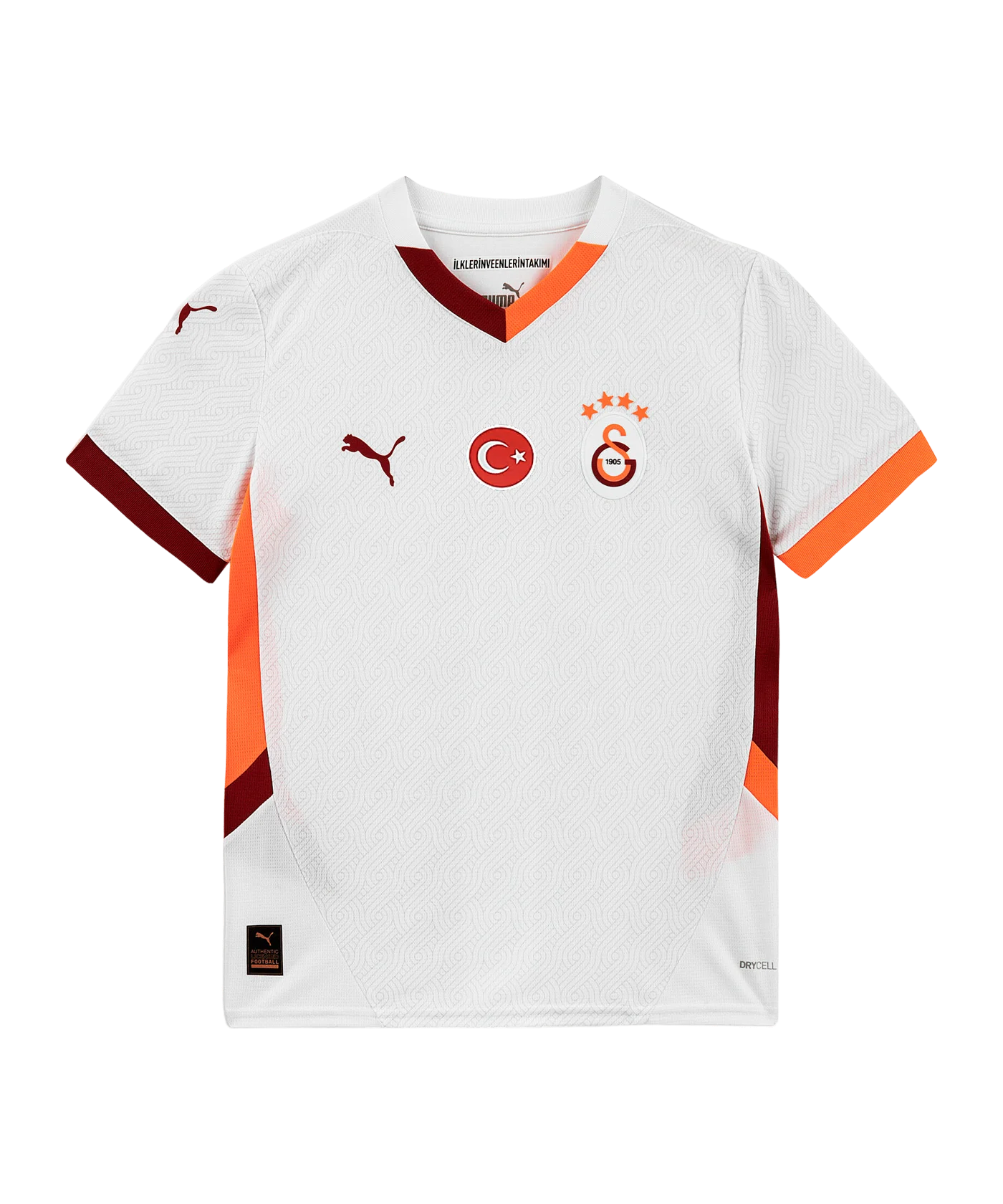 PUMA Galatasaray Istanbul Trikot Away 2024/2025 Kids Weiss F02