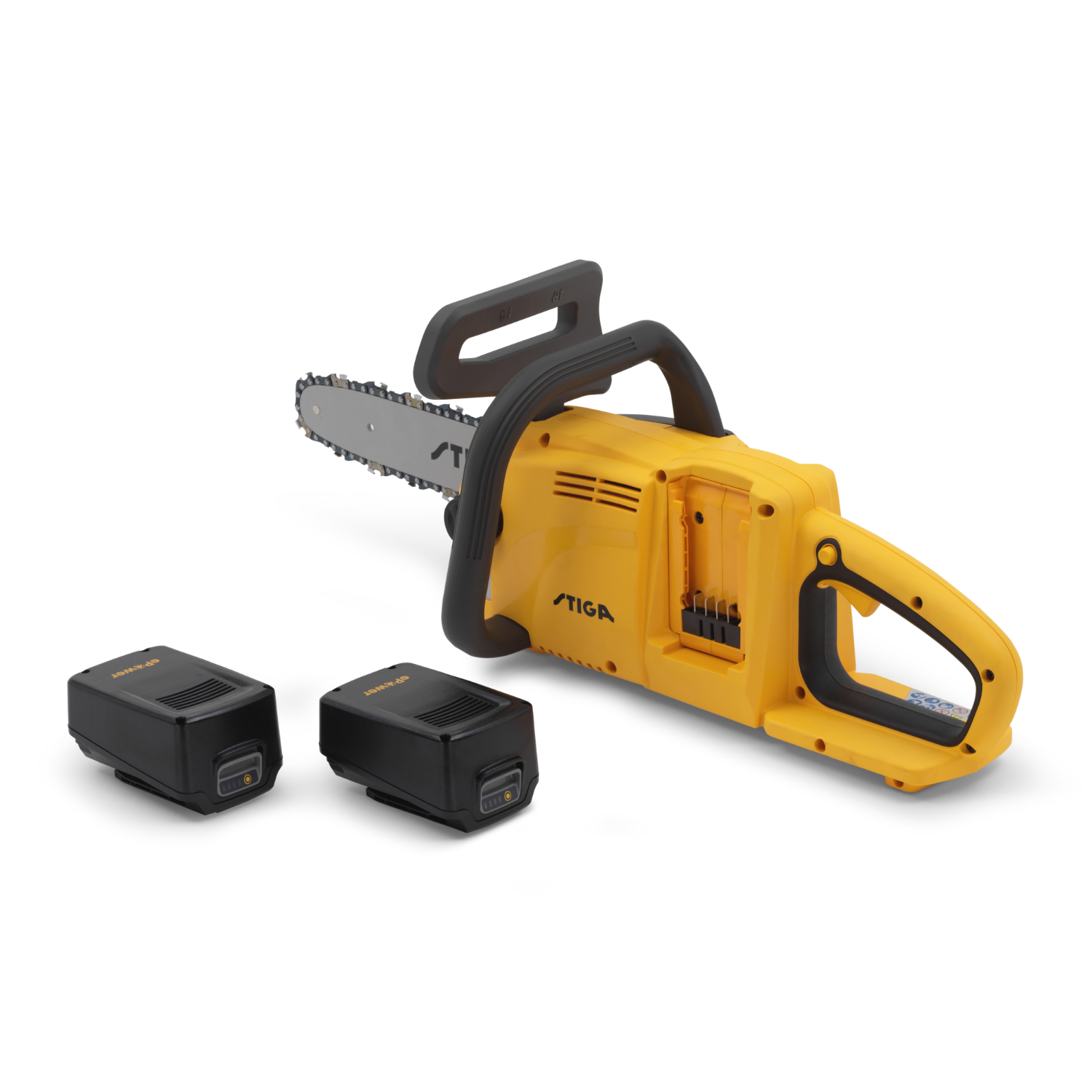 Stiga CS 300e Kit Accu kettingzaag (2x 4,0Ah accu) - 20V