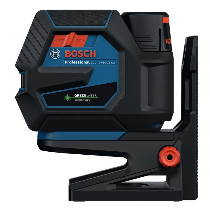 Bosch Professional GCL 12V-50-22 CG Punt- en kruislijnlaser groen 12V Basic Body met batterijhouder - 0601066S00