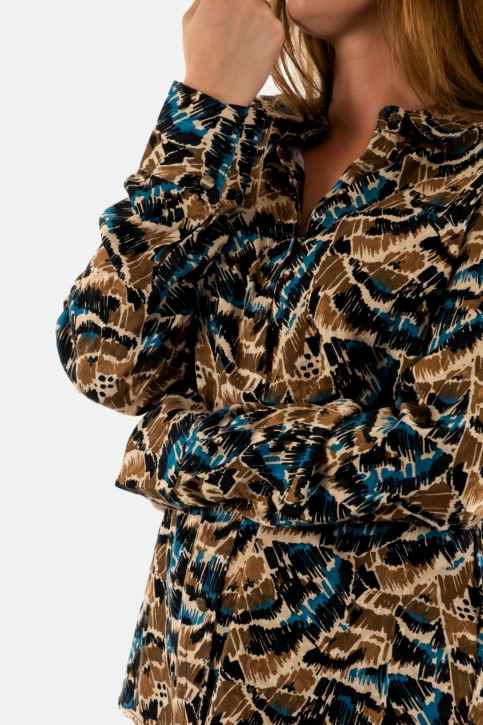 Chemisier lola espeleta ch071w24 429 neo camo