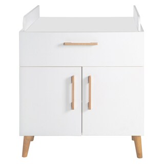 roba Wickelkommode MICK weiß/ braun