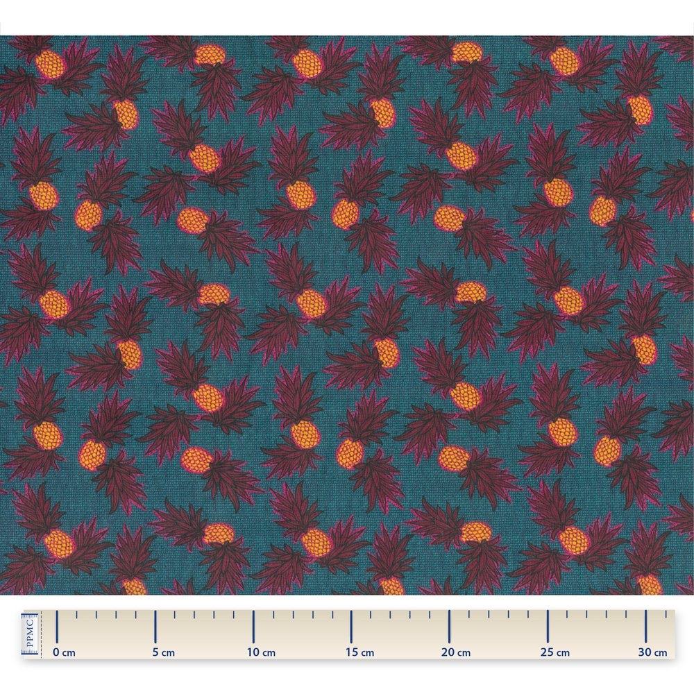 Coupon Tissu 50 Cm Ananas Party