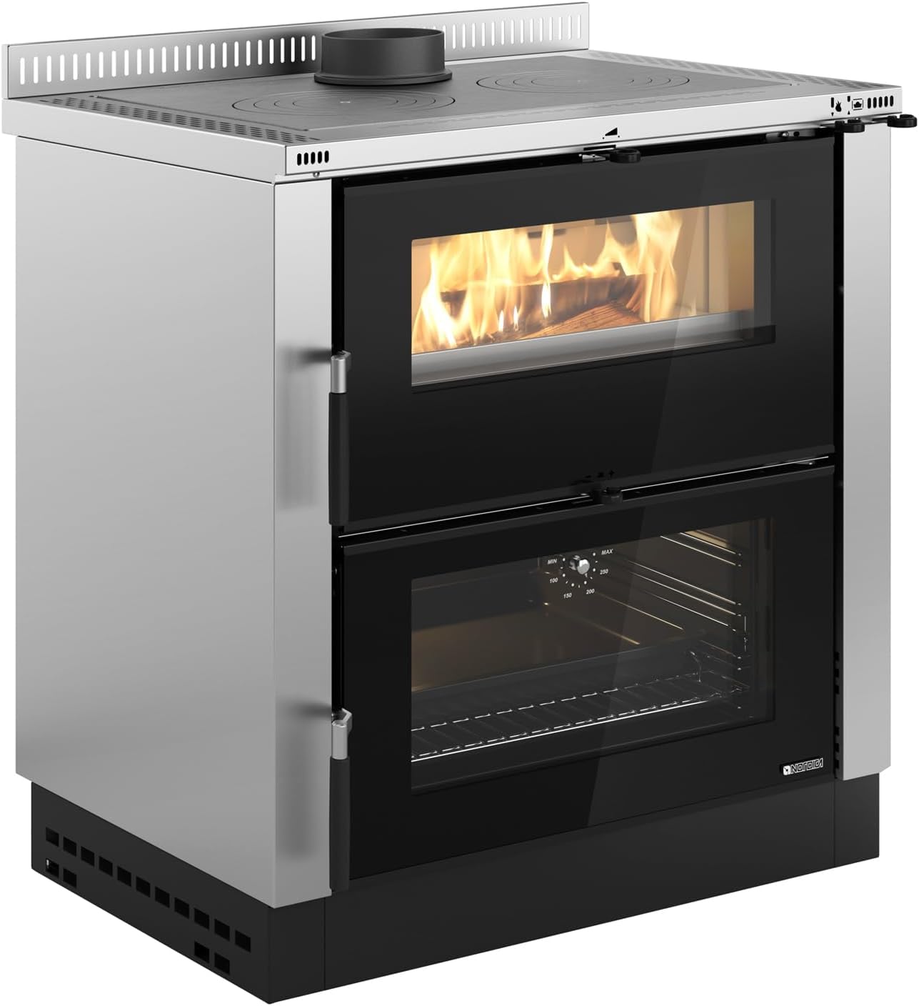 La Nordica 7016240 Verona XXL Küchenofen Edelstahl/A+