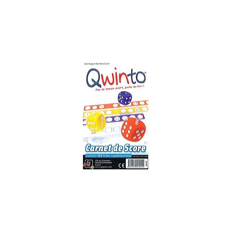Qwinto - Recharge Bloc de score