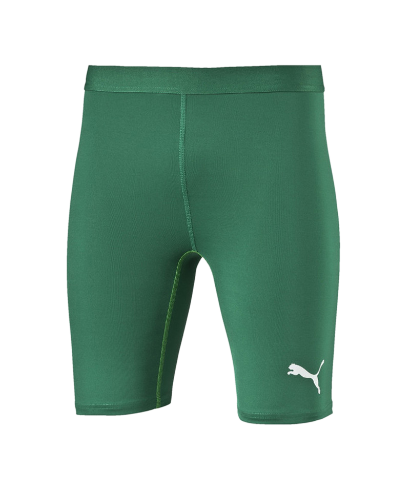 PUMA TB Short Tight Hose kurz Kids Grün F05