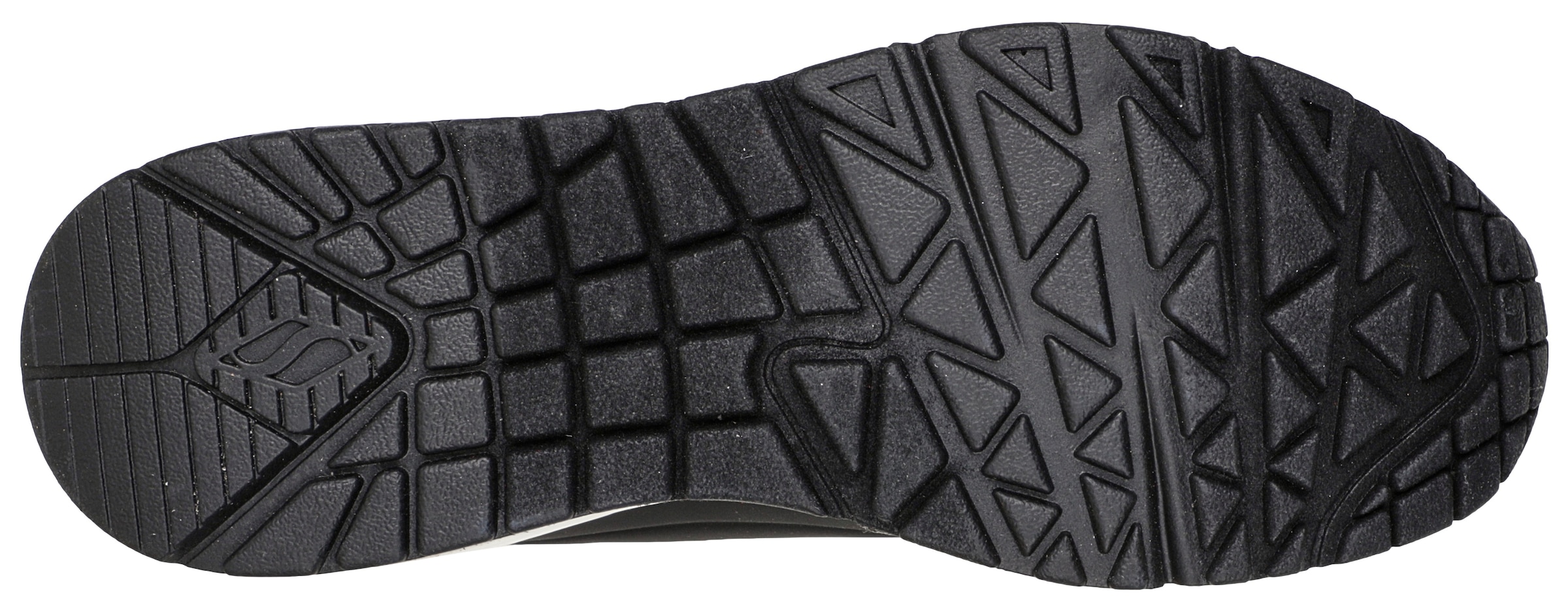 Skechers Slip-On Sneaker »UNO SHIMMER AWAY«  Slipper, Freizeitschuh, Plateausneaker mit modischem Keilabsatz