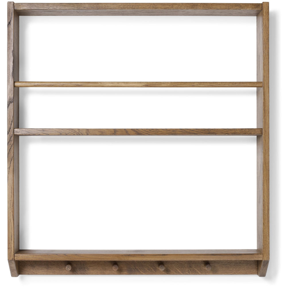 Køb KAS Kopenhagen Smoked Oak Eli Shelves Med Hooks