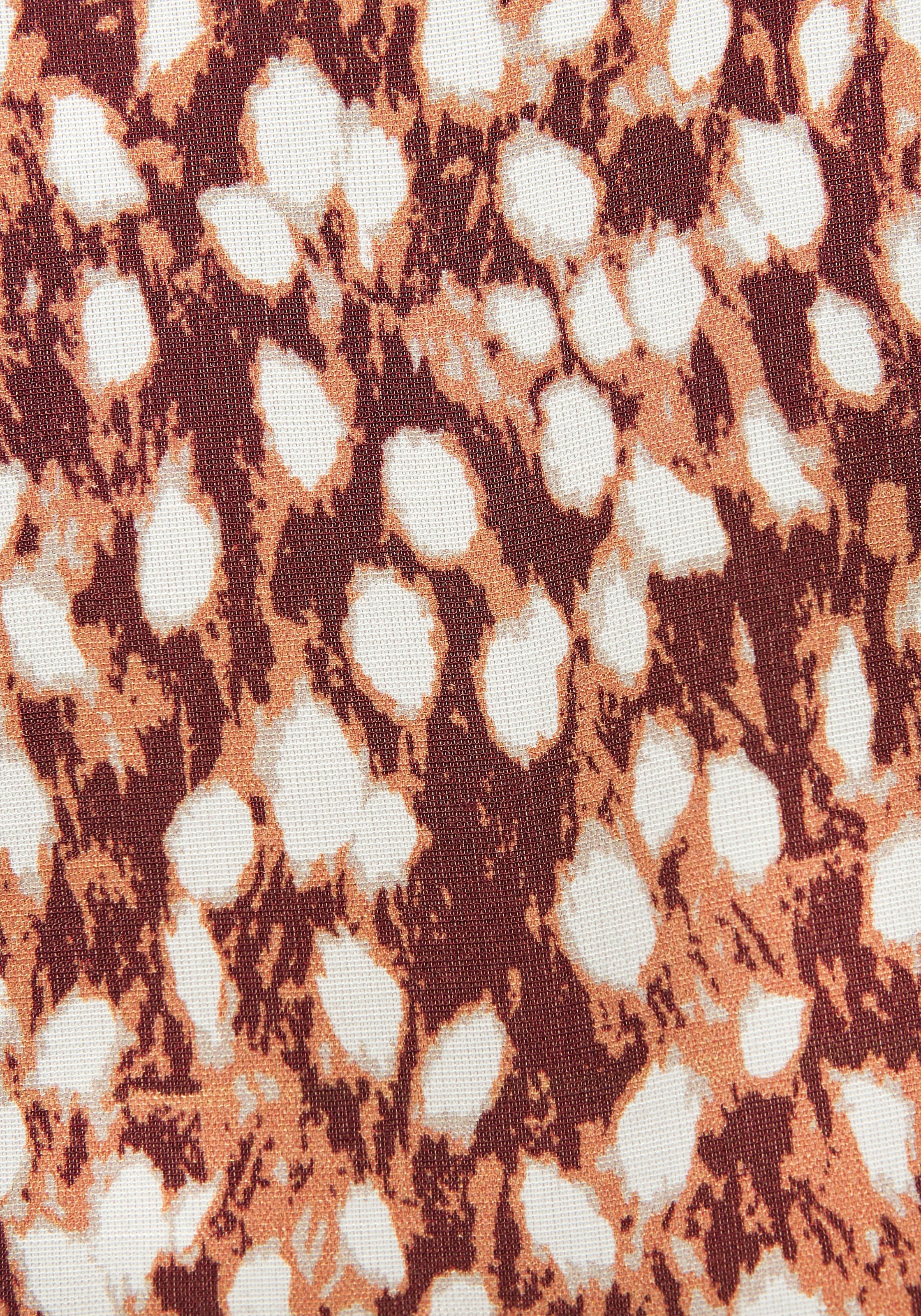 Vivance Maxikleid mit tiefem Rückenausschnitt, Druckkleid, Damen Kleid lang