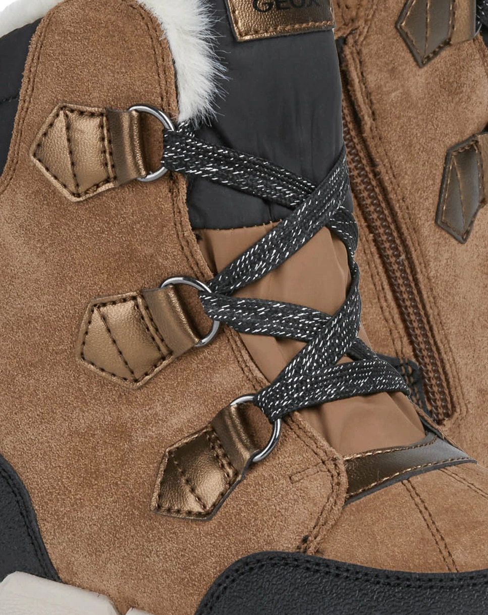 Winterboots FLEXYPER ABX A gefüttert in whisky/black