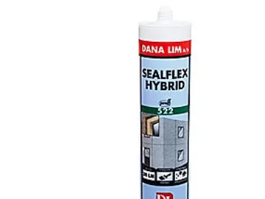 Sealflex Hybrid fugemasse 522 - 290 ml. hvid neutral høj-elastisk og overmalbar