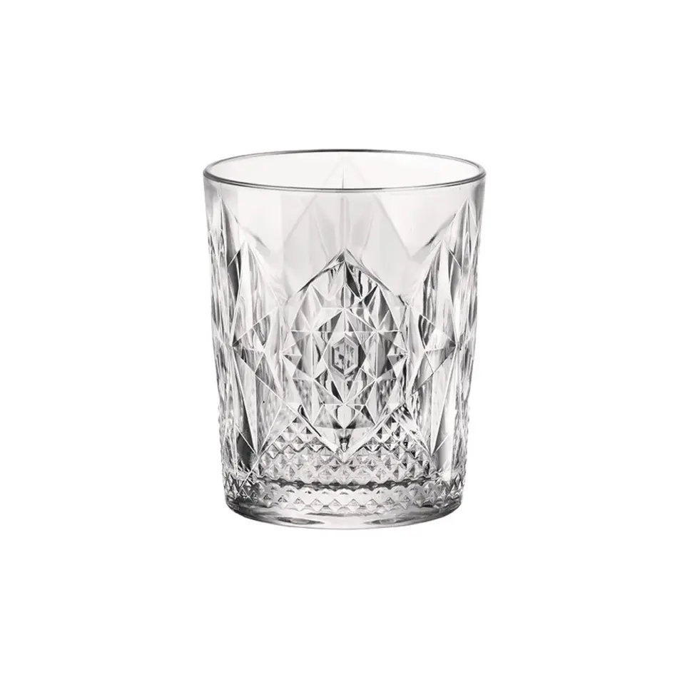 Bormioli Whiskyglazen - 4x stuks - 400 ml - glas - drinkglazen